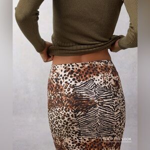 Rouje Leopard Skirt